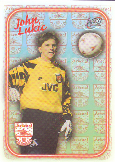 John Lukic Arsenal 1997/98 Futera Fans' Selection Special Edition #SE09